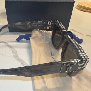 Authentic Louis Vuitton 1.1 Millionaires Sunglasses | Rare Blue Marble
